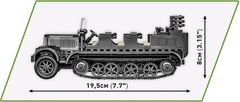 Cobi 2275 II. svetovna vojna Sd.Kfz. 7 poltrak, 1:35, 439 k, 2 f