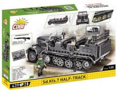 Cobi 2275 II. svetovna vojna Sd.Kfz. 7 poltrak, 1:35, 439 k, 2 f