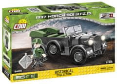 Cobi 2405 Druga svetovna vojna 1937 Horch 901 Kfz. 15, 1:35, 185 k, 1 f