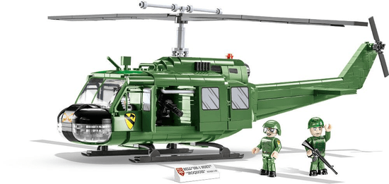 Cobi 2423 Vietnamska vojna BELL UH-1 HUEY IROQUOIS, 1:32, 656 k, 2 f
