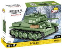 Cobi 2716 II. svetovna vojna T-34-85, 1:48, 286 k
