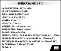 Cobi 2621 Oborožene sile Merkava Mk. I/II, 1:35, 825 k