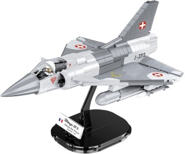 Cobi 5827 Hladnovojni Mirage III RS Švicarske letalske sile, 1:48, 465 k