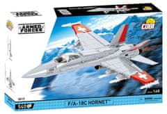 Cobi 5819 Armed Forces F/A-18C Hornet Švicarske letalske sile, 1:48, 540 k