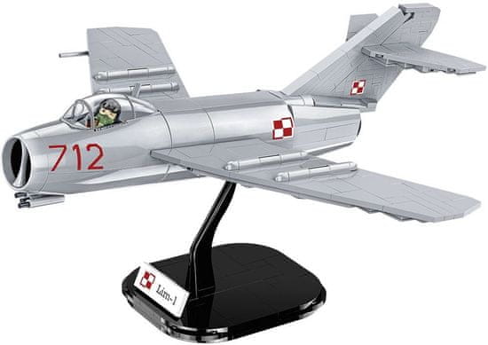 Cobi 5822 Hladna vojna LIM-1 Poljske letalske sile 1952, 1:32, 504 k, 1 f