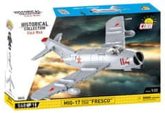 Cobi 5823 Hladnovojni MIG-17 FRESCO, 1:32, 568 k, 1 f