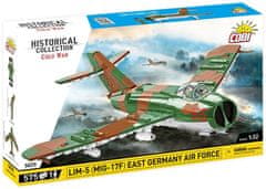 Cobi 5825 MIG-17F (LIM-5) iz hladne vojne Vzhodnonemških letalskih sil, 1:32, 588 k, 1 f