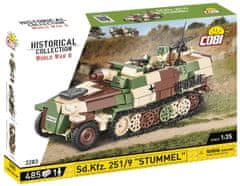 Cobi 2283 II WW Sd. Kfz. 251/9 STUMMEL, 1:35, 485 k, 1 f