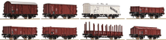 ROCO Komplet tovornjakov z 8 deli DB - 44002