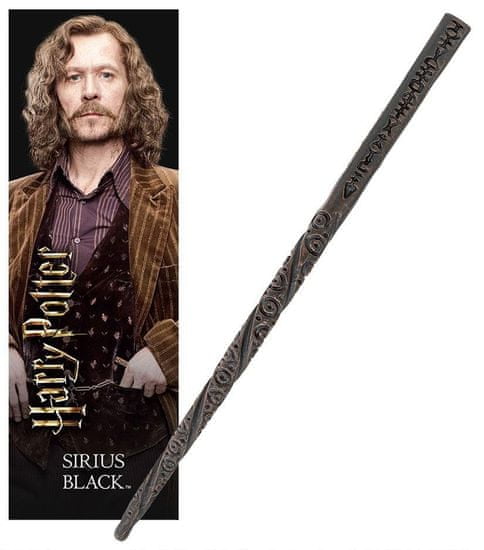 NOBLE PARTNERS Čarobna palica Sirius Black s 3D zaznamkom