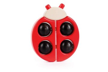 Bajo Bites Ladybug rdeča