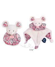 DouDou ET Compagnie Doudou Toadstool miška roza 3v1