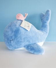 Doudou Plišasti modri kit 60 cm
