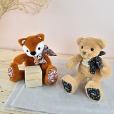 Doudou Histoire d´Ours Plišasti prijatelj svetlo rjav medvedek 25 cm