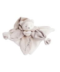 Doudou Darilni set - plišast medvedek v bež barvi 24 cm