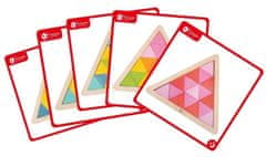 Classic world Leseni mozaik trikotnik