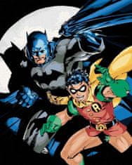 ZUTY Slikanje po številkah 40 x 50 cm Batman in Robin