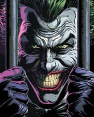 ZUTY Slikanje po številkah 40 x 50 cm Batman - Joker za rešetkami