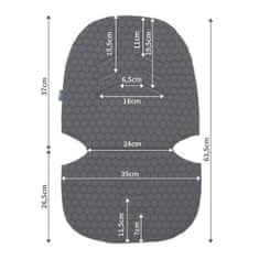 Podloga za voziček Zaffiro graphite 63,5 cm