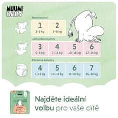 MUUMI BABY 3 Midi 5-8 kg (150 kosov), mesečni paket eko plenic