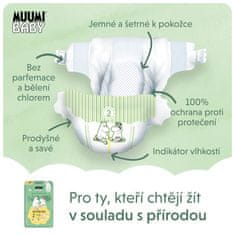 MUUMI BABY 2 Newborn 3-6 kg (174 kosov), mesečni paket eko plenic