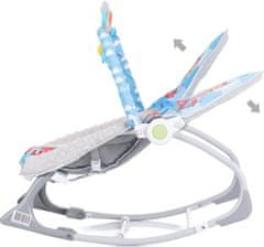 Chipolino Vibracijski 2v1 Baby Spa Blue