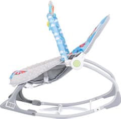 Chipolino Vibracijski 2v1 Baby Spa Blue