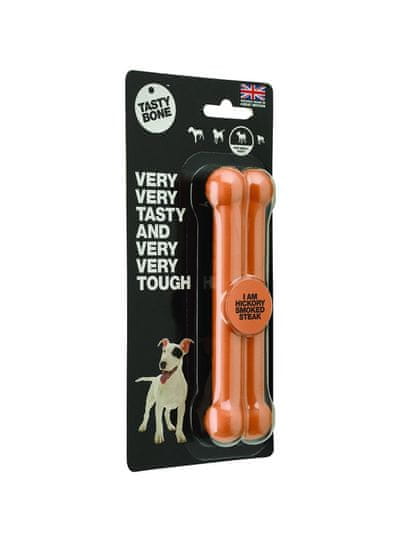 Tastybone TASTY BONE Najlonska kost za majhne pse - dimljen hickory steak