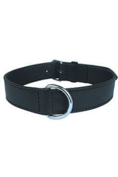 Zolux Ovratnica za pse iz pravega usnja 35cm črna