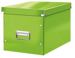 Leitz Click&Store kvadratna škatla, velikost L (A4), zelena