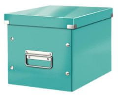 Leitz Click&Store kvadratna škatla, velikost M (A5), ledeno modra