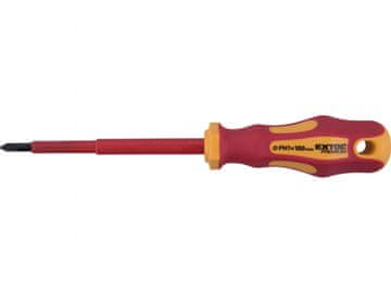 Extol Premium električarski izvijač, PH1x100mm, VDE, CrV