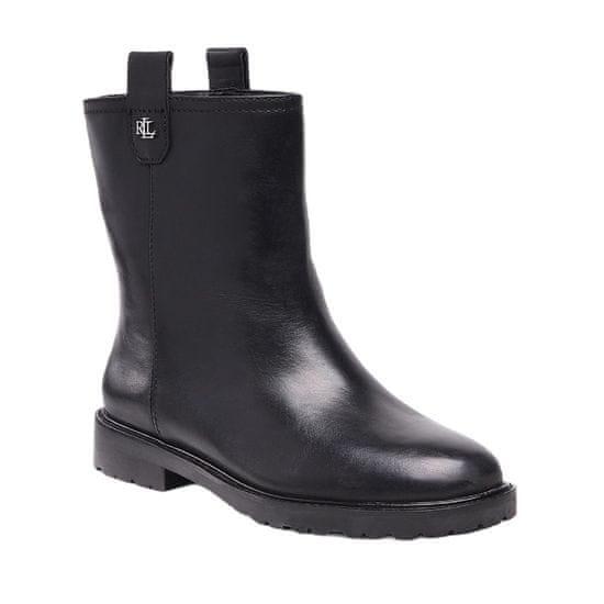 Ralph Lauren Chelsea škornji elegantni čevlji črna Evelynn