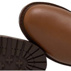 Ralph Lauren Škornji elegantni čevlji rjava 37 EU Emelie