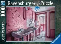 Ravensburger Puzzle Izgubljeni kraji - Roza kopalnica 1000 kosov