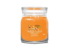 Yankee Candle Sveča Farm Fresh Peach 368g / 2 knota (Signature medium)