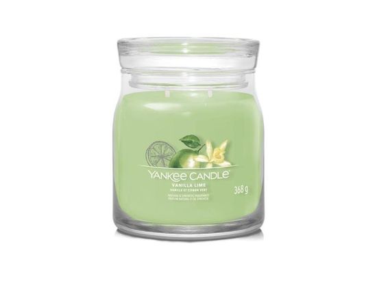 Yankee Candle Sveča Vanilla Lime 368g / 2 knota (Signature medium)