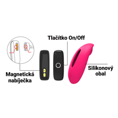 Magic Motion Clitoral Stimulator - Candy Smart Wearable Vibe
