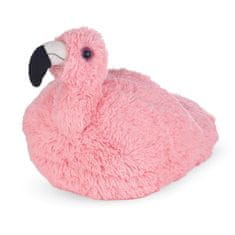 Cozy Noxxiez Udobni plišasti copati Noxxiez Warm Plush Slipper - Flamingo