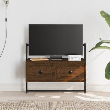 Vidaxl vidaXL Stenska TV omarica rjav hrast 60,5x30x51 cm