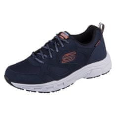 Skechers Čevlji treking čevlji mornarsko modra 45 EU Oak Canyon