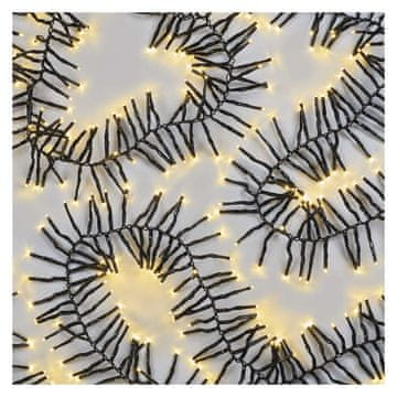 Emos LED božična veriga – jež, 7,2 m, zunanja in notranja, topla bela, programi, časovnik