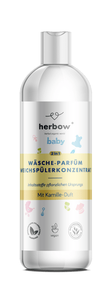 HERBOW Parfum / koncentrirani mehčalec za perilo 2v1 BABY Kamilica, za 200 pranj