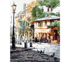Slikanje po številkah City cafe
