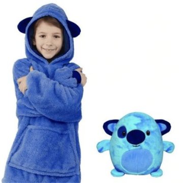 Mormark Igrača, odeja in jopica s kapuco, TV pliško odeja | PILLOWPET