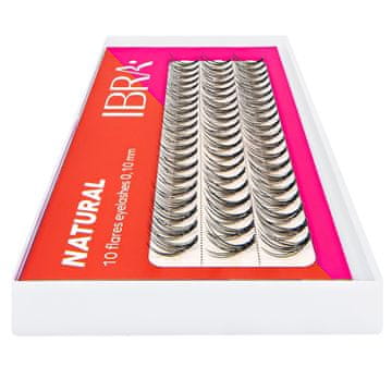 IBRA Ibra Naravni šopi trepalnic 0,10-C-11 mm 1 paket