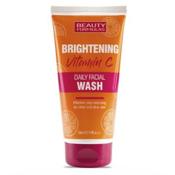 Beauty Formulas posvetljevalni gel za umivanje obraza z vitaminom C 150 ml