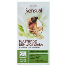Joanna Joanna Sensual trakovi za odstranjevanje dlak na telesu - za močne dlake 1 paket - 12 kosov