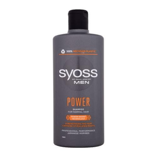 Syoss Men Power Shampoo šampon za krepitev in spodbujanje rasti las za moške