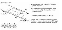 Bosch PVS845HB1E indukcijska kuhalna plošča